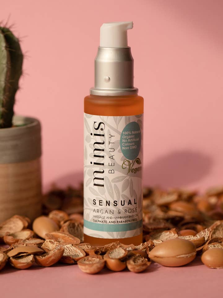 Olio da Massaggio alla Rosa per la vendita all'ingrosso da parte di MIMIS