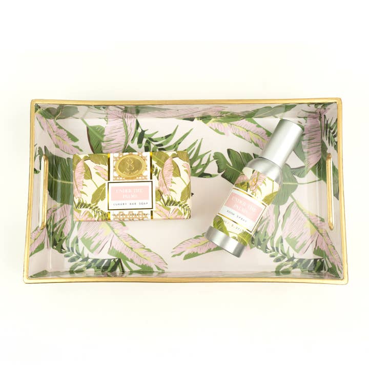 8 Oak Lane - Wholesale Decorative Tray - Natural Botanical Vanity Tray
