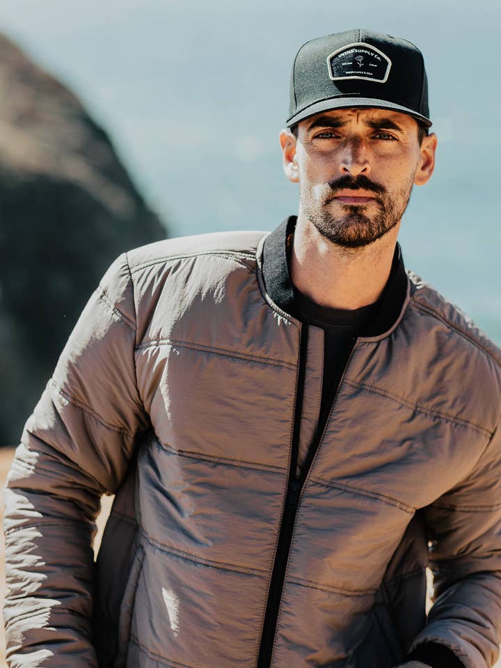 Veste Bomber Crosby Cedar Brown pour la vente par VNTNA