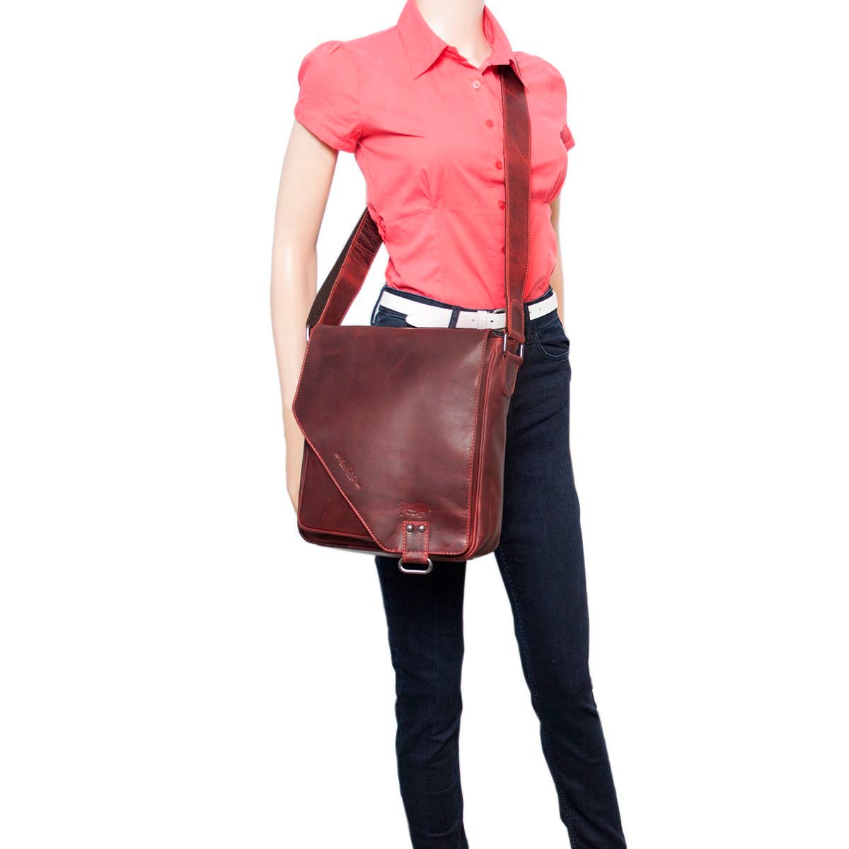 Arrigo - Wholesale Shoulder Bag - Women's - Arrigo Leather Shoulder bag Crossbody Bag 7 colors available6