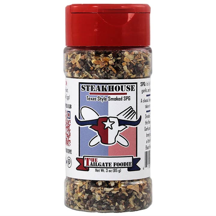 The Tailgate Foodie - Wholesale Rub - Steakhouse: Texas Style Smoked SPG