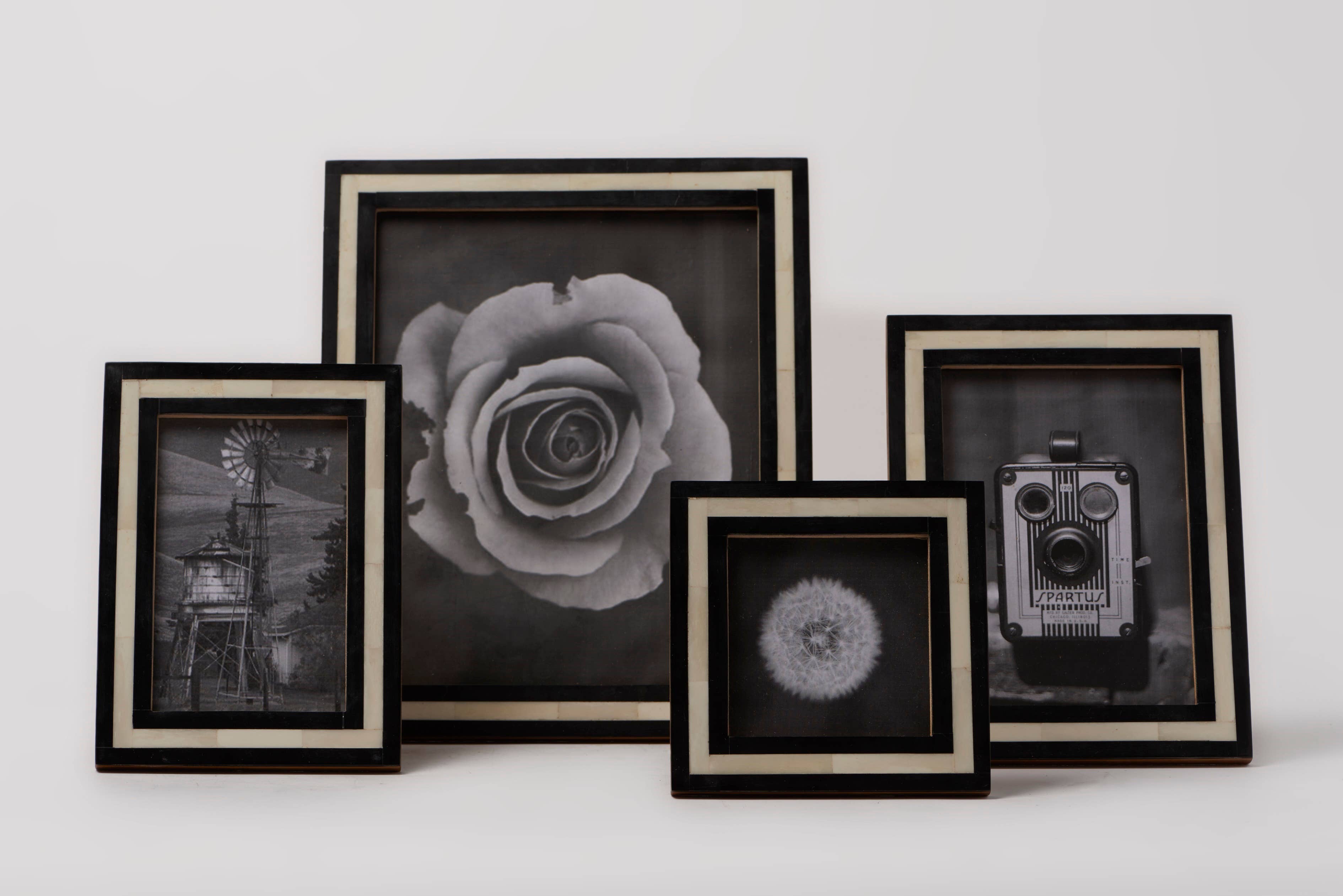 BIDKhome - Wholesale Picture Frame - 5X7" Line Frame Black & White5