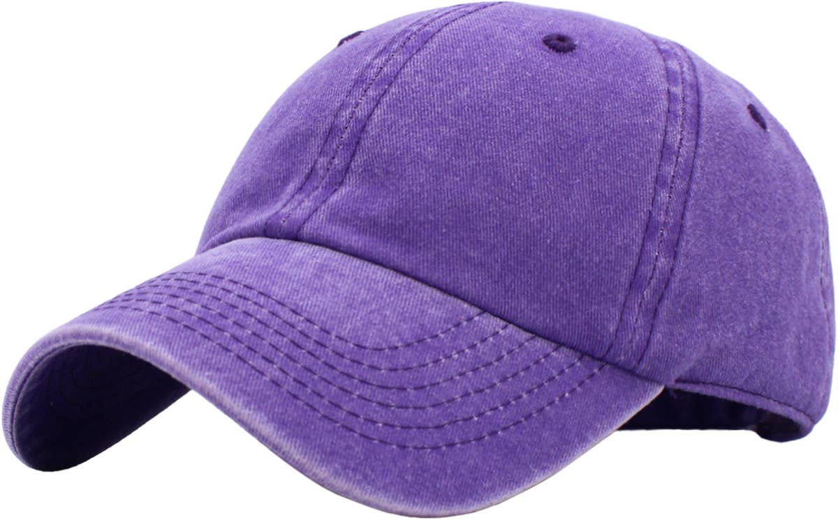 KBETHOS – Großhandel Basecap – Unisex – KBETHOS Pigmentgefärbte Low-Profile Baumwoll Baseballkappe24