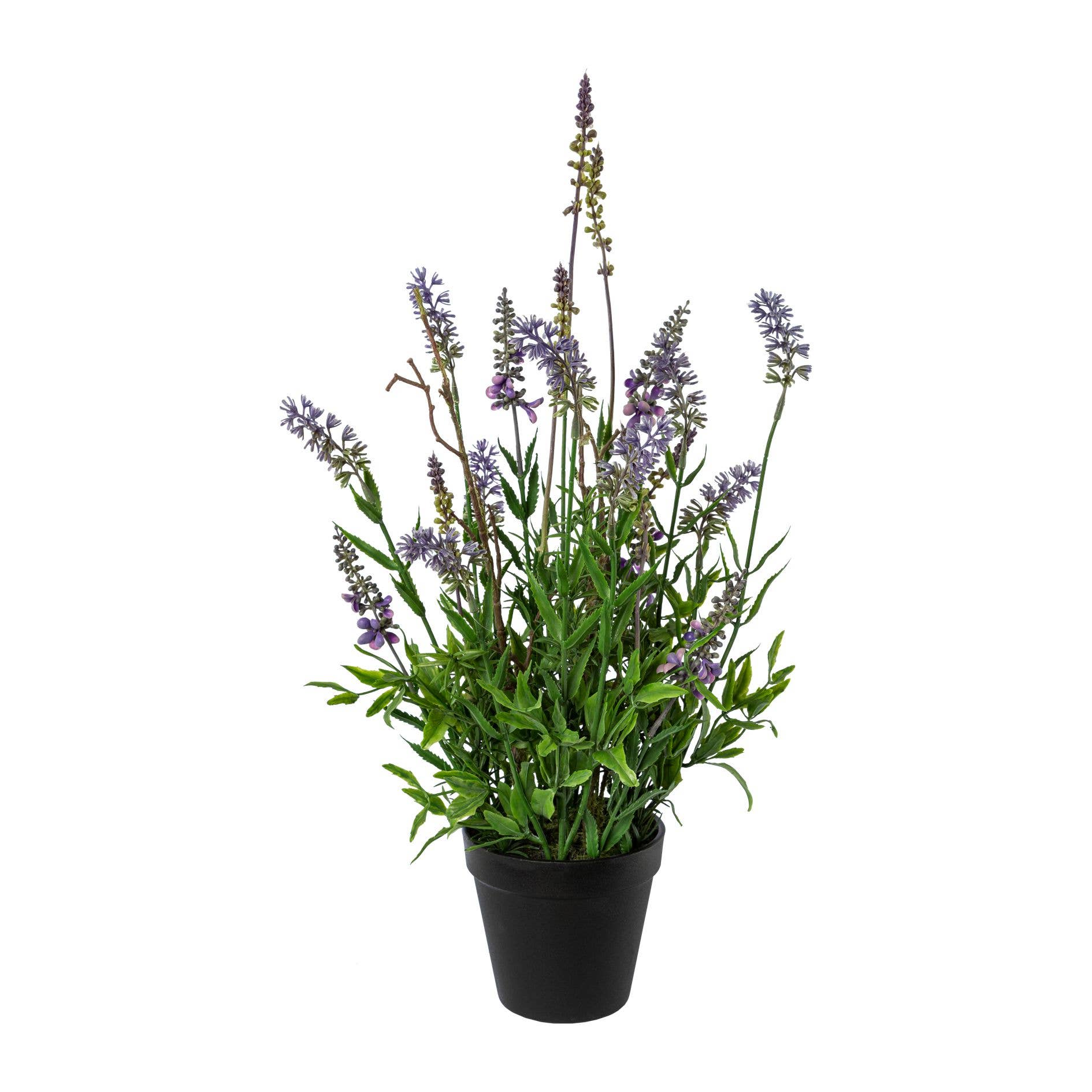 GASPER GmbH - Wholesale Kunstplant - Lavendel in pot, 48 cm0