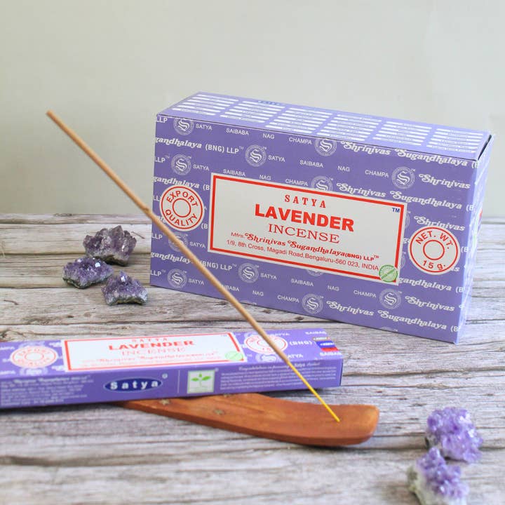 Green Tree - Wholesale Incense - Satya Lavender Incense Sticks3