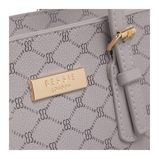 Bessie London - Wholesale Shoulder Bag - Women's - MONOGRAM 2 IN 1 SHOULDER BAG10