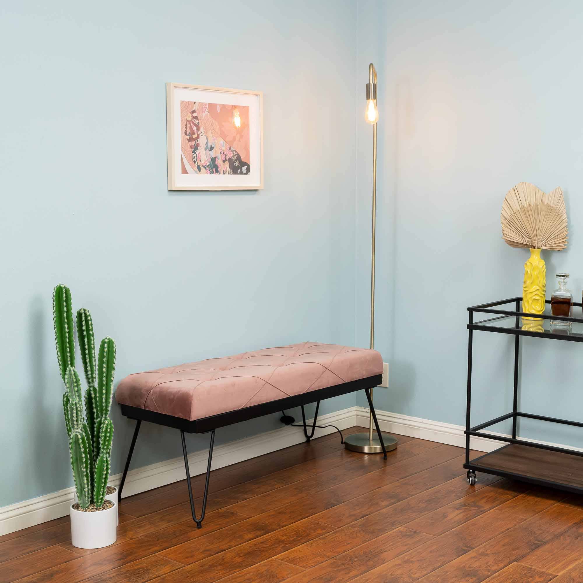 Portofino International Trading, USA - Wholesale Artificial Plant - Faux Euphorbia Cactus with Ceramic Pot 34"6