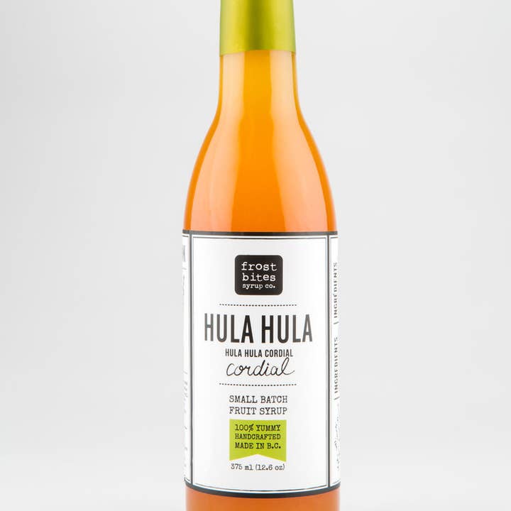 Frostbites Syrup Co - Vente Mélange/sirop pour cocktails - Mélange/Sirop de Cocktail Tropical Hula Hula0