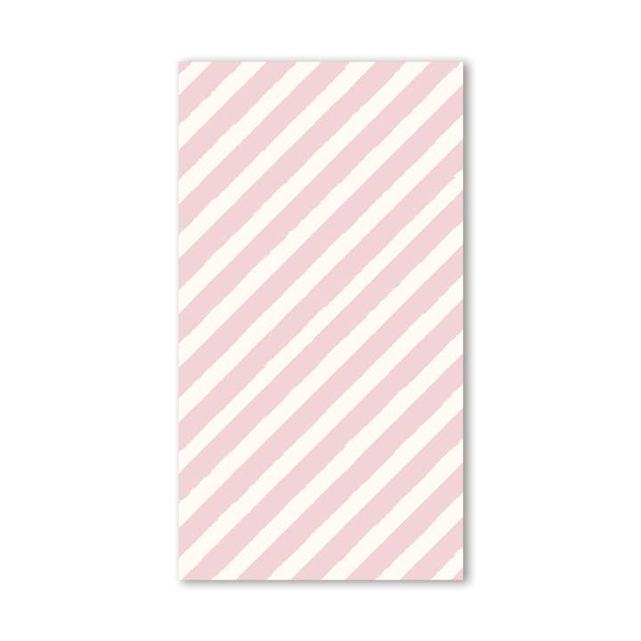 GBD1039 - Tovagliolo da pranzo in carta a righe rosa Gingerbread per la vendita all'ingrosso da parte di My Mind’s Eye