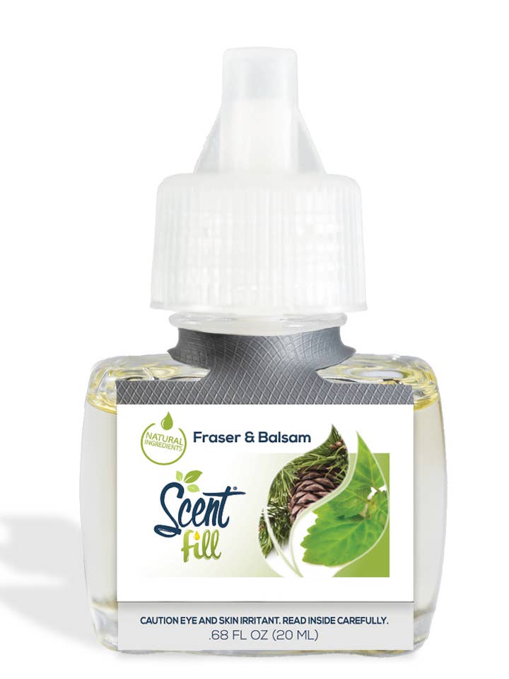 Fraser Fir & Balsam Pine Plug in Scented Oil Refill for wholesale by Scent Fill