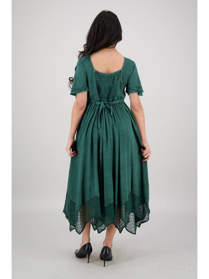 Advance Apparels - Wholesale Dress - Women's - Renaissance Flutter Sleeve Dress ADL-253277