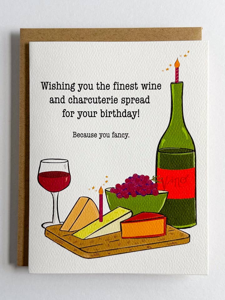 Cumpleaños Charcutería para venta al por mayor de Wild Card Creations