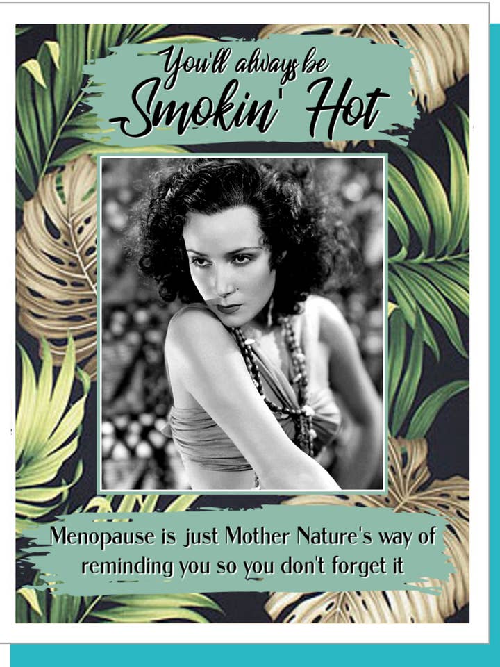 SALE Smokin' Hot - Everyday Card for wholesale by Ümlaut Brooklyn