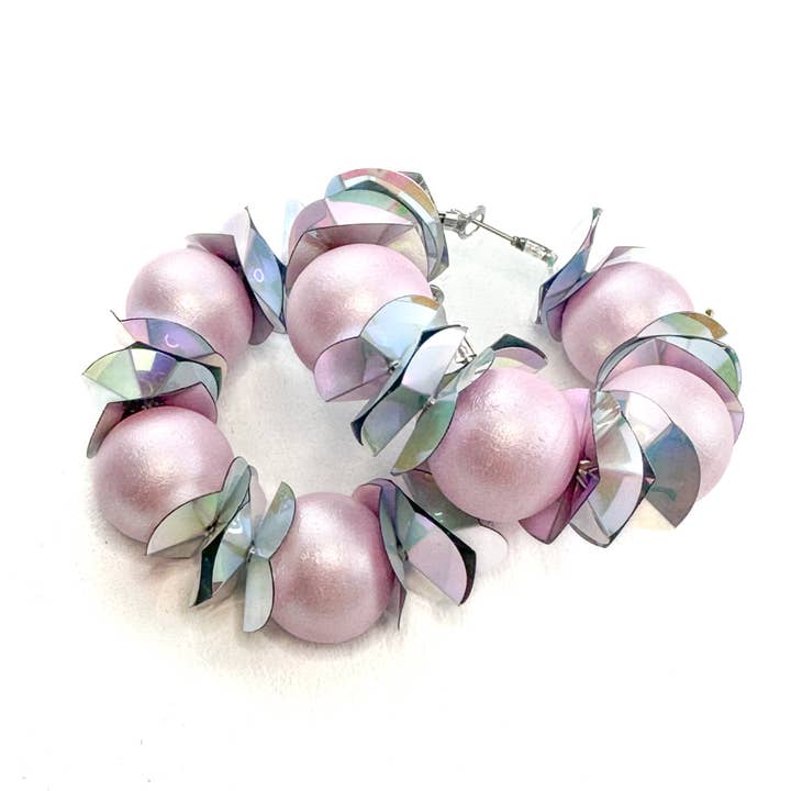 rosie + belle - Wholesale Hoop Earrings - Pop of Color Earrings3