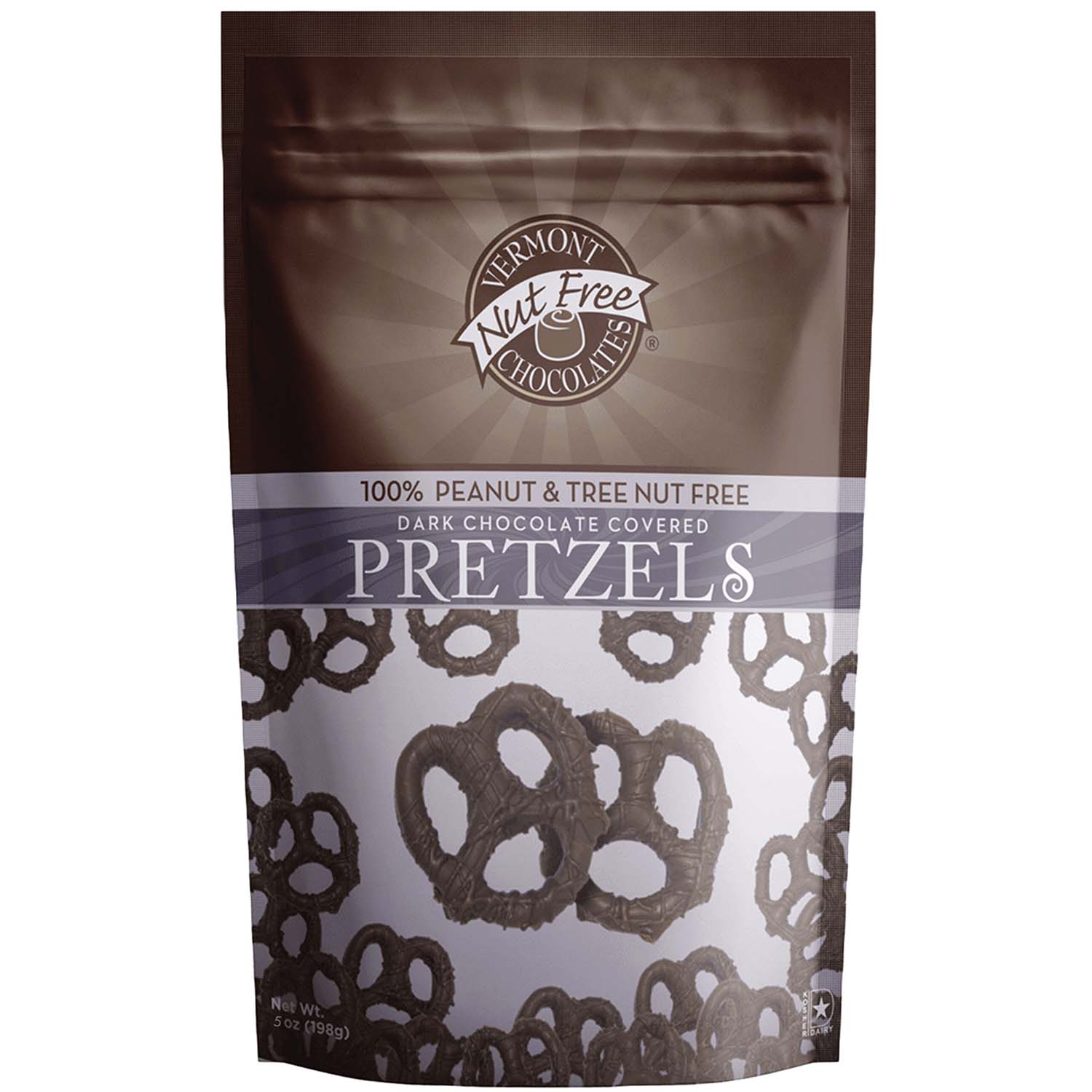 Vermont Nut Free Chocolates - Wholesale Chocolate Covered Sweets - Chocolate Covered Mini-Twist Pretzels4