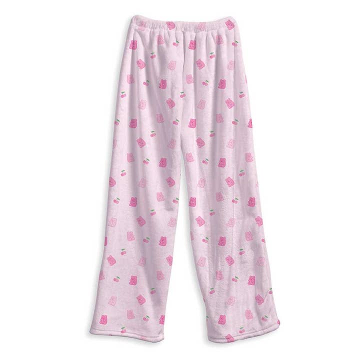 Gummy Crush Fuzzy Lounge Pants for wholesale by Top Trenz Inc