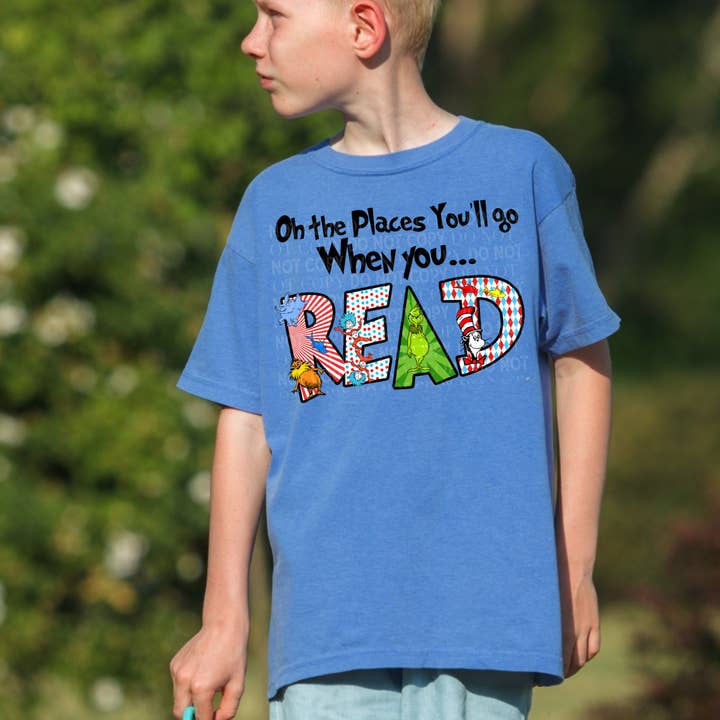 Oh, les endroits où vous irez en lisant RAA pour la vente par Cash & Drix Wholesale