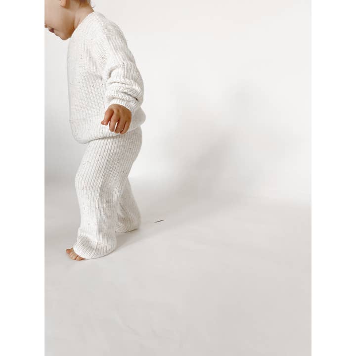 Lmb&Co. - Wholesale Pants - Baby - Chunky Knit Pants | Sage2