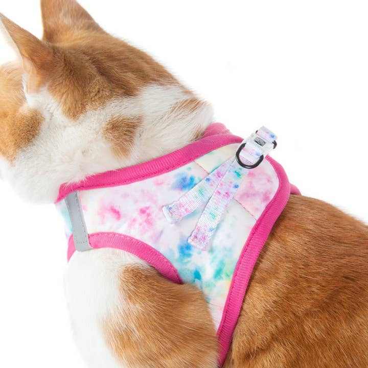 Little Kitty Co. - Wholesale Pet Harness - Cat - CAT STEP IN HARNESS: Cotton Candy5