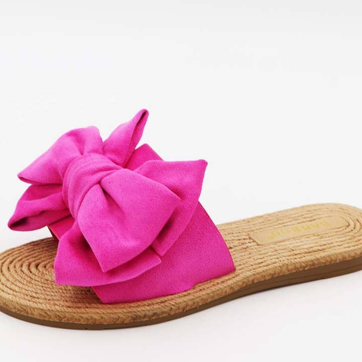 Mars Sky Shoes Wholesale - Wholesale Sandals - Women's - Bamboo ATHENA-24 Women Braided Sole Bow Tie Slipon Sandals-18 Pairs Pack-14.15/Pair2