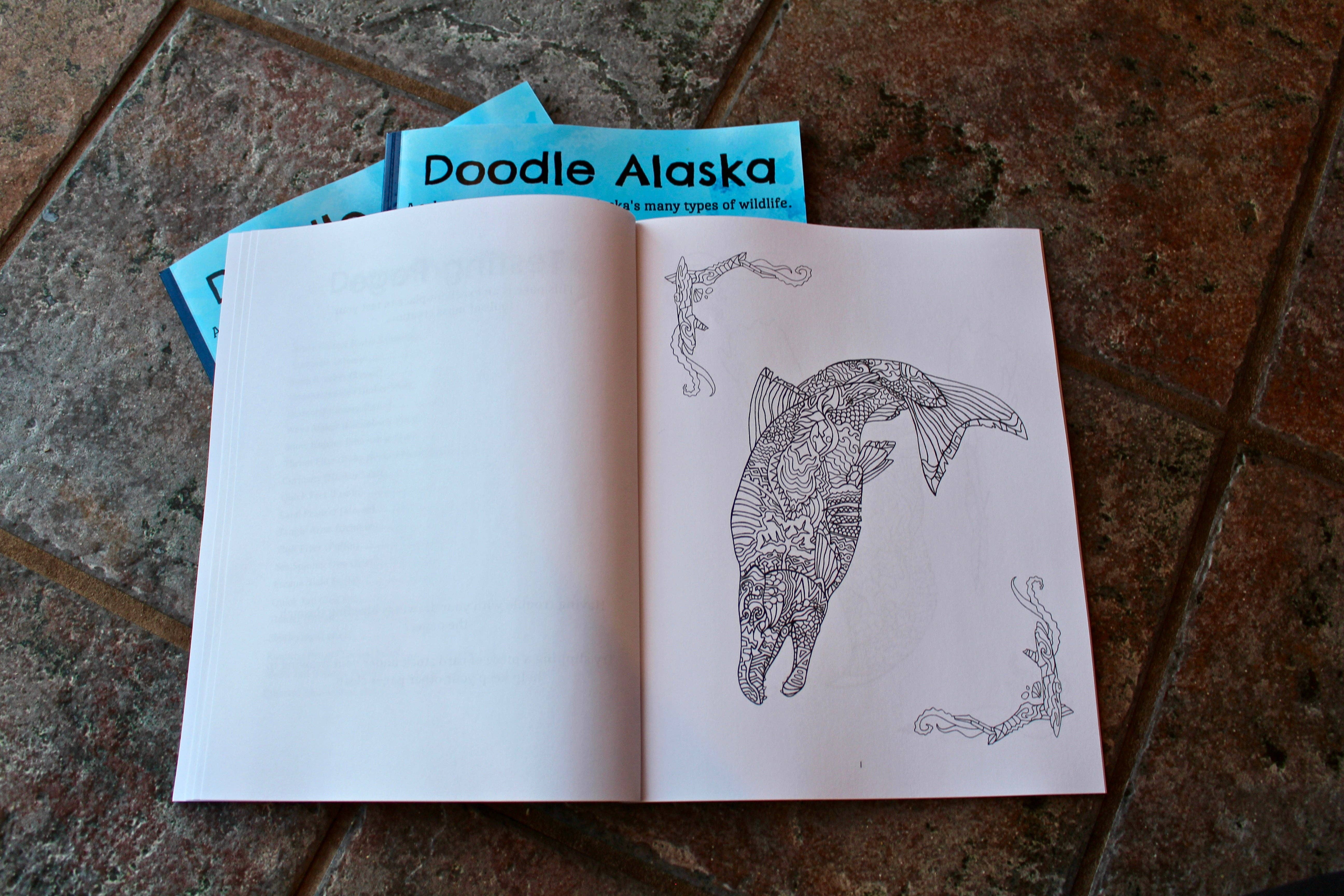 FJ Creations - Wholesale Coloring & Activity Book - Adult - Doodle Alaska Coloring Book4