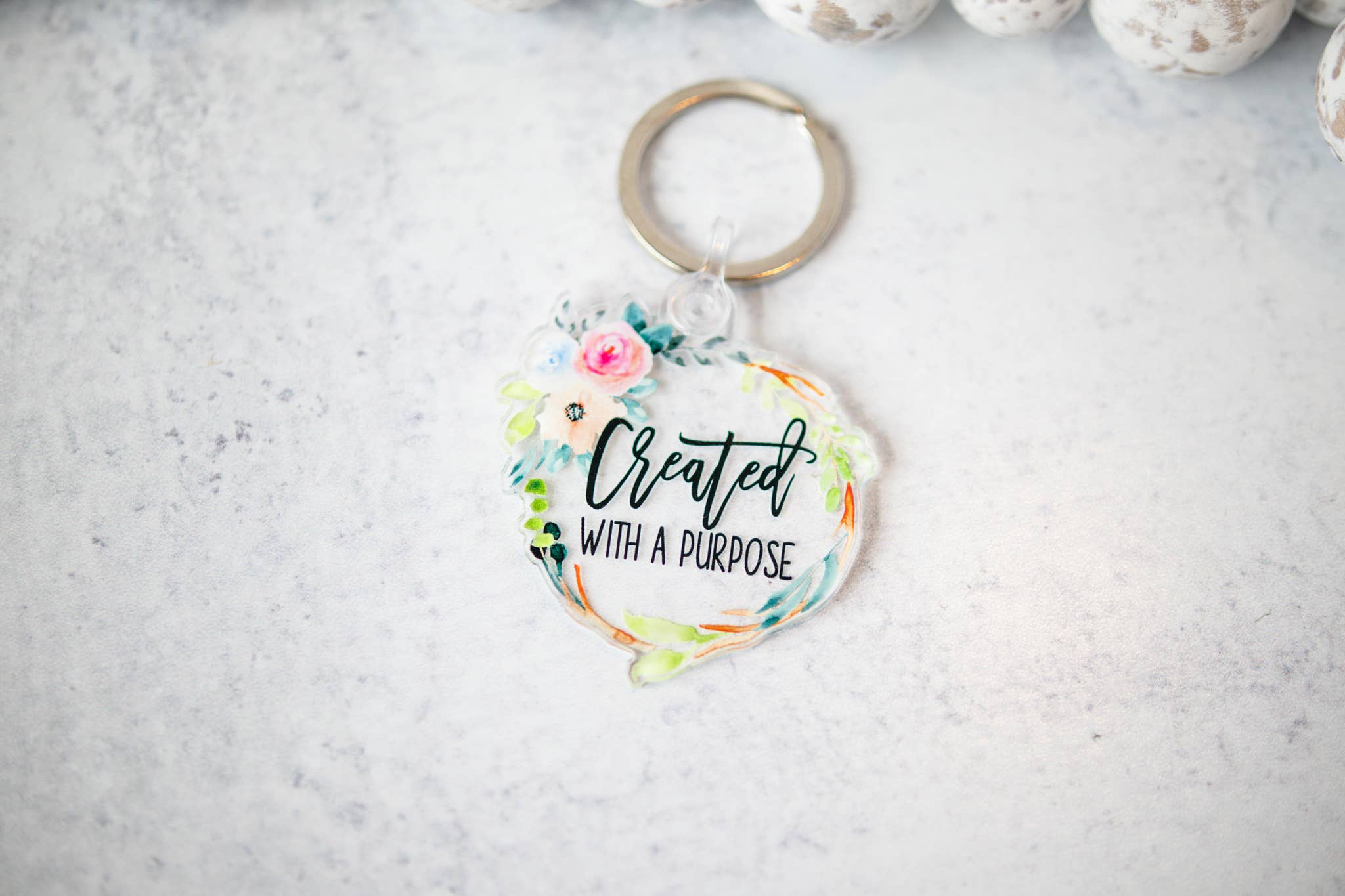 Savannah and James Co - Venta al por mayor Llavero - Mujer - Creado con un propósito, llavero floral2