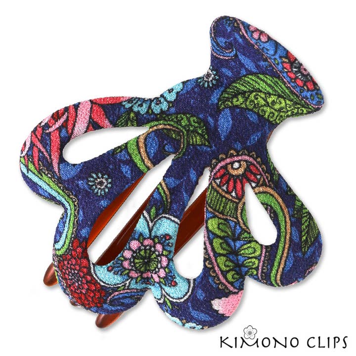217a Scallop Clip voor wholesale door Kimono Clips