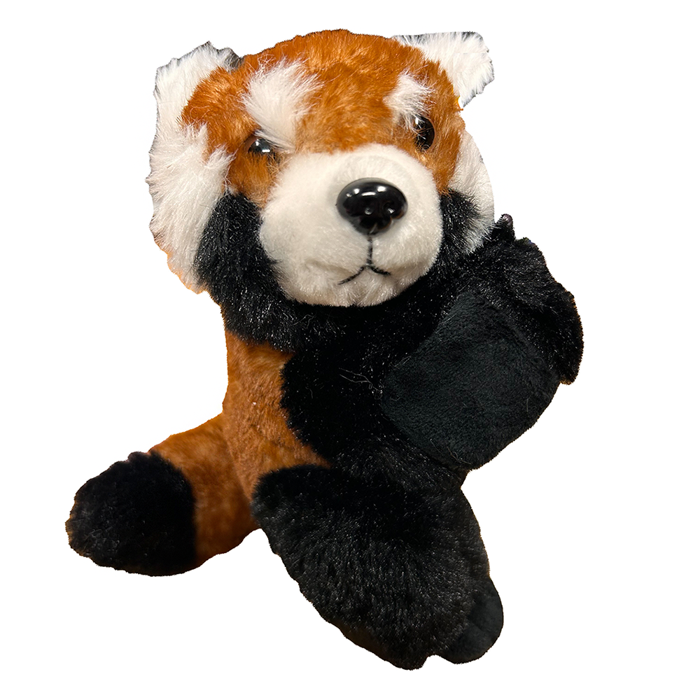 Texas Toy Distribution - Wholesale Stuffed/Plush Toy - Kids & Baby - Red Panda Plush Stuffed Animal with Slap Bracelet2