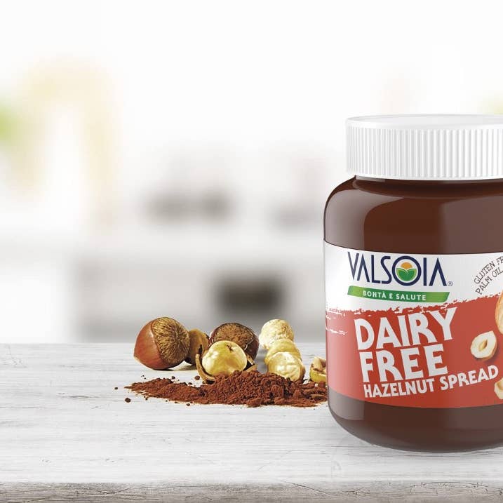 Fine Italian Food - Wholesale Nut Butter - Valsoia Dairy-Free Hazelnut Spread with Cocoa, 14 oz.3