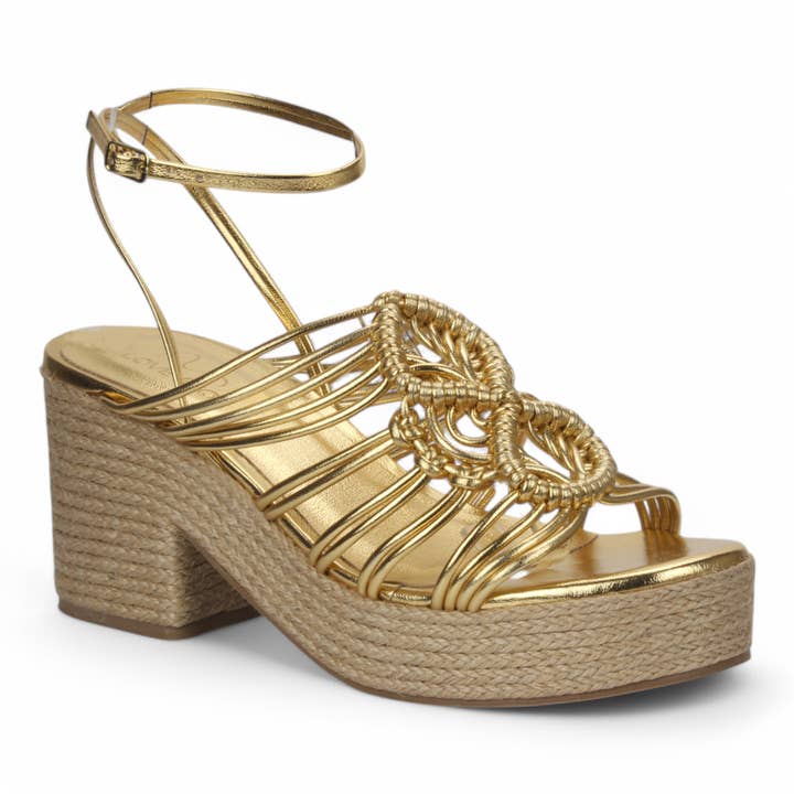 Marigold Zeppa con Cinturino a Corda 4340-10683 per la vendita all'ingrosso da parte di Love Rio