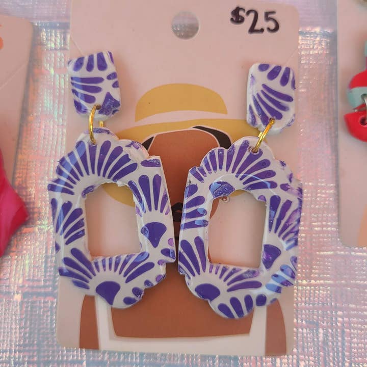 Handbemalte Maya-Anhänger für den Großhandel von Wandering Ram Jewelry