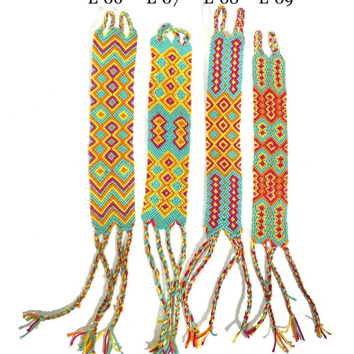 Colorful 4U – Großhandel Gewebtes/geflochtenes Armband – Neuheiten | Bunte Freundschaftsbänder (XS-L)12