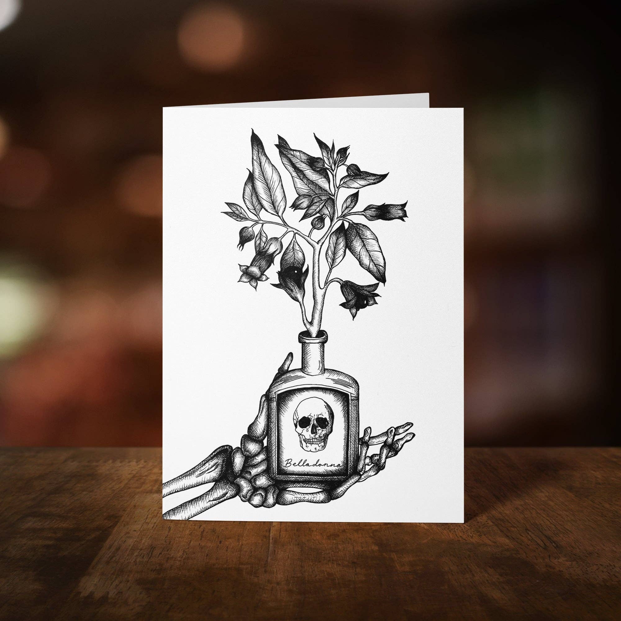 Print is Dead - Wholesale Everyday Greeting Card - Belladonna - Greeting Card0