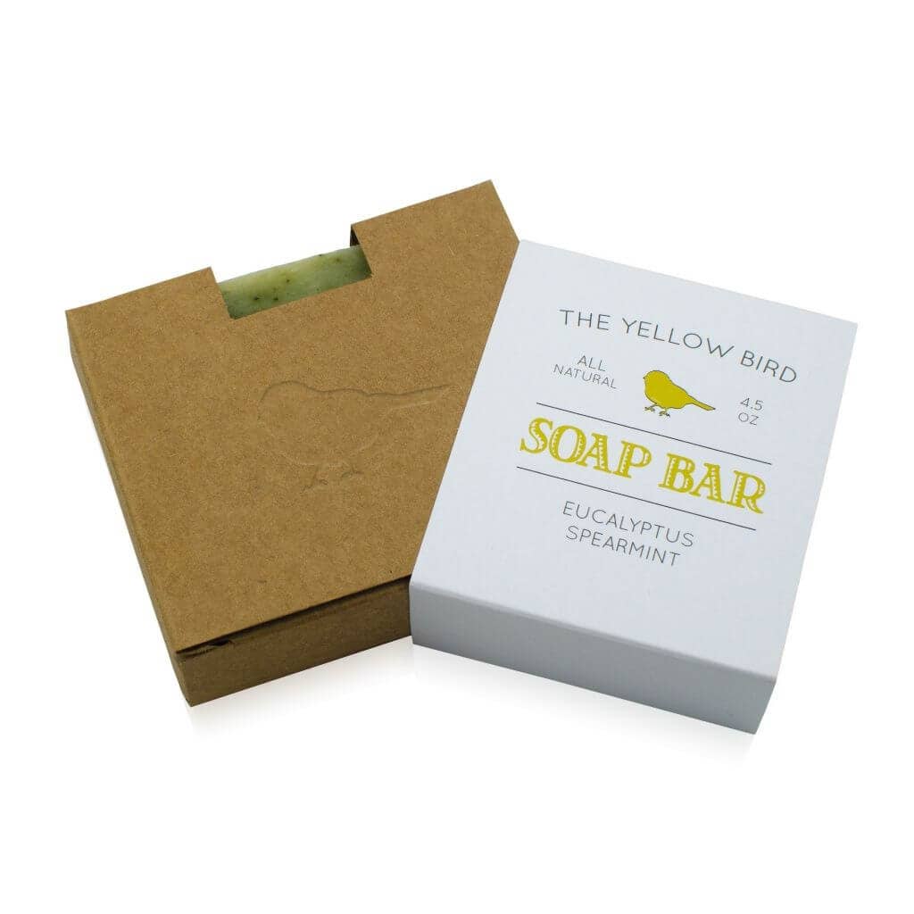 The Yellow Bird - Wholesale Bar Soap - Eucalyptus Spearmint Soap Bar2