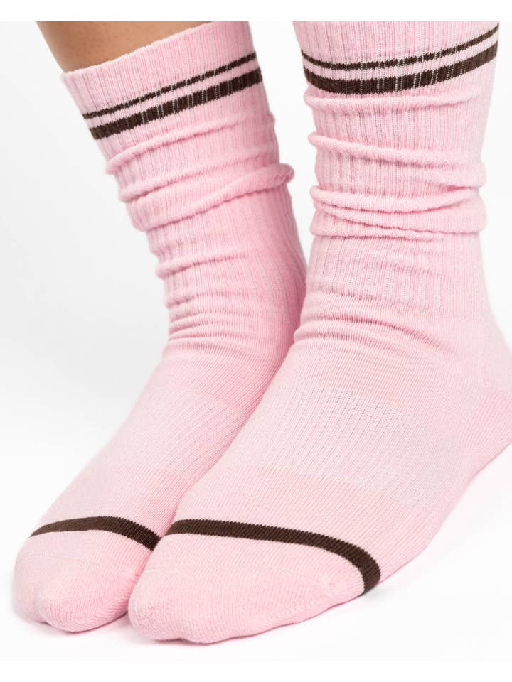 Pointe Studio - Wholesale Socks - Women's - Women's Varsity Crew Grip Sock