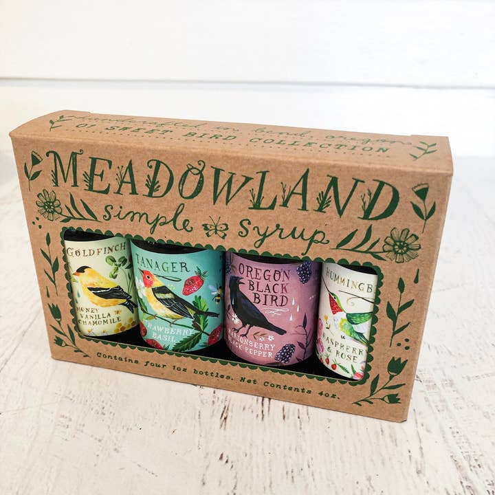Meadowland Syrup - Wholesale Cocktail Mix/Syrup - Collection Simple Syrup: SWEET BIRD