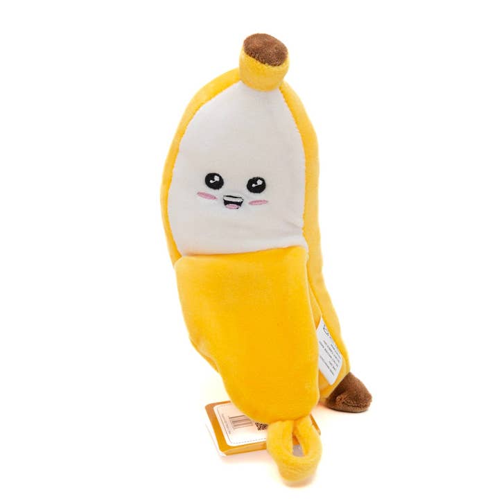 KINREX – wholesale Stuffed/plush toy – Kids & baby – Peel Off Banana Plush Stuffed Toy - Kid Stuffed Toy 8"1