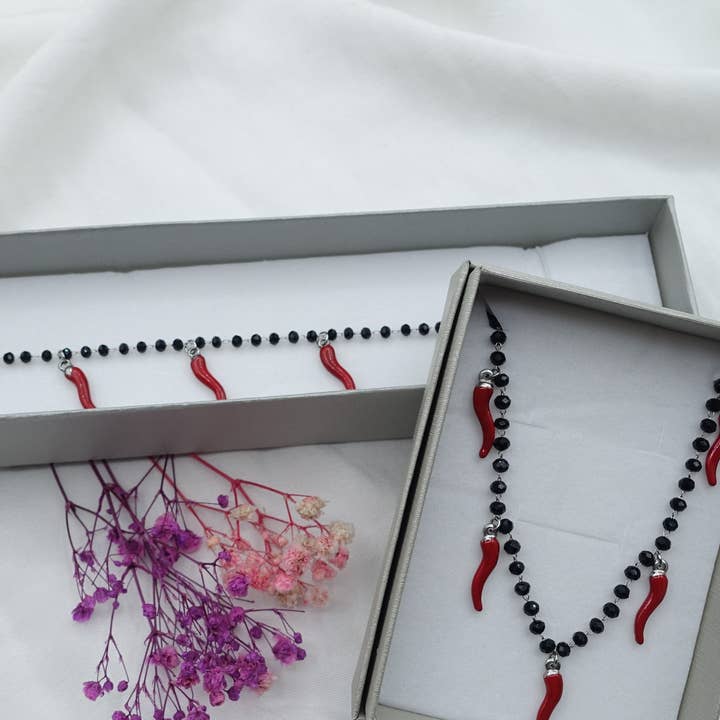 Lucky horns sæt 🌶 gaveæske for engroshandel hos Daemon srls