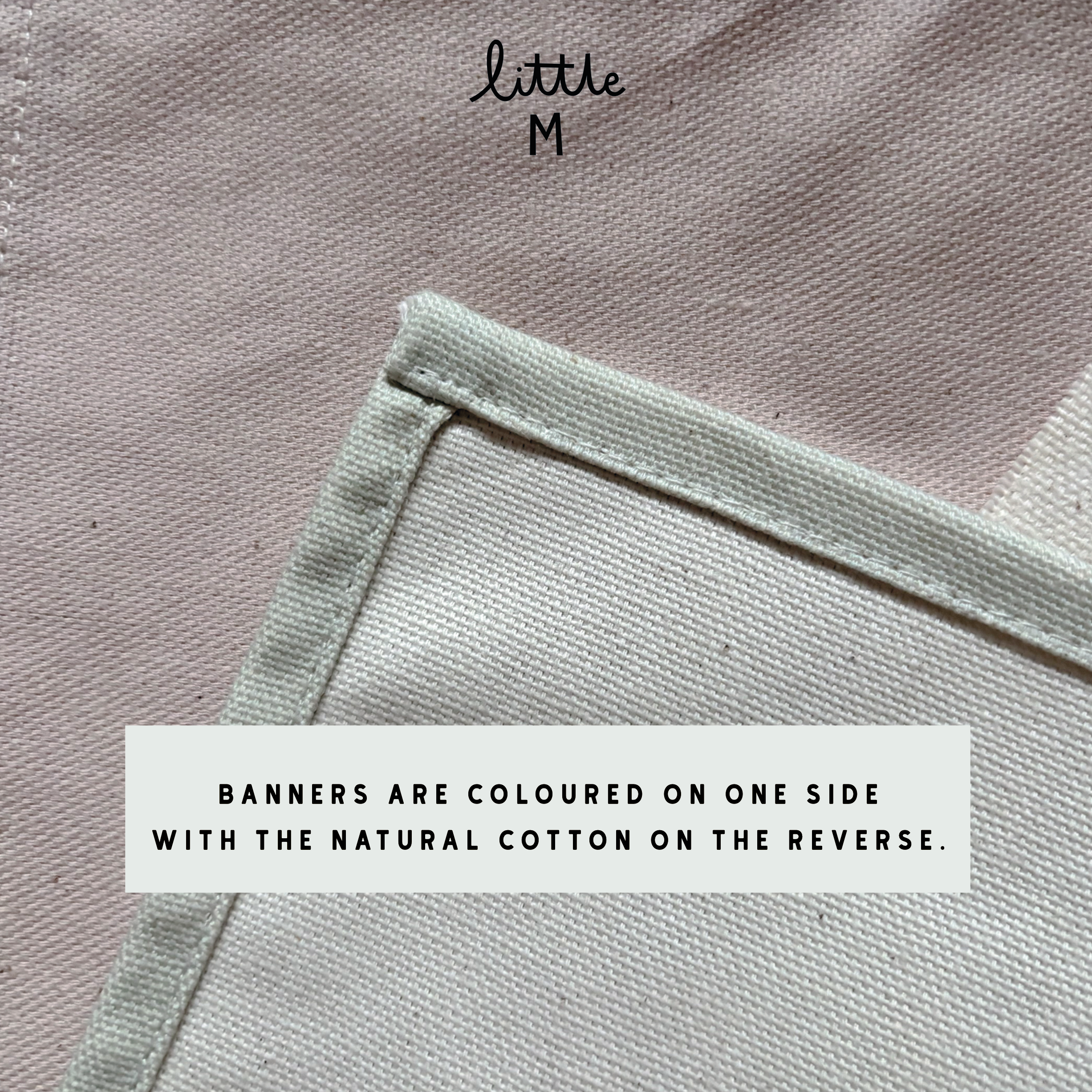 Little M - Wholesale Banner - Blank Wall Banners case of 10 banners2