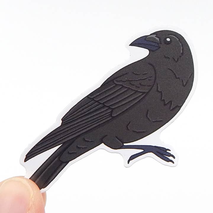 Crow Sticker for wholesale by Bri Larson Art