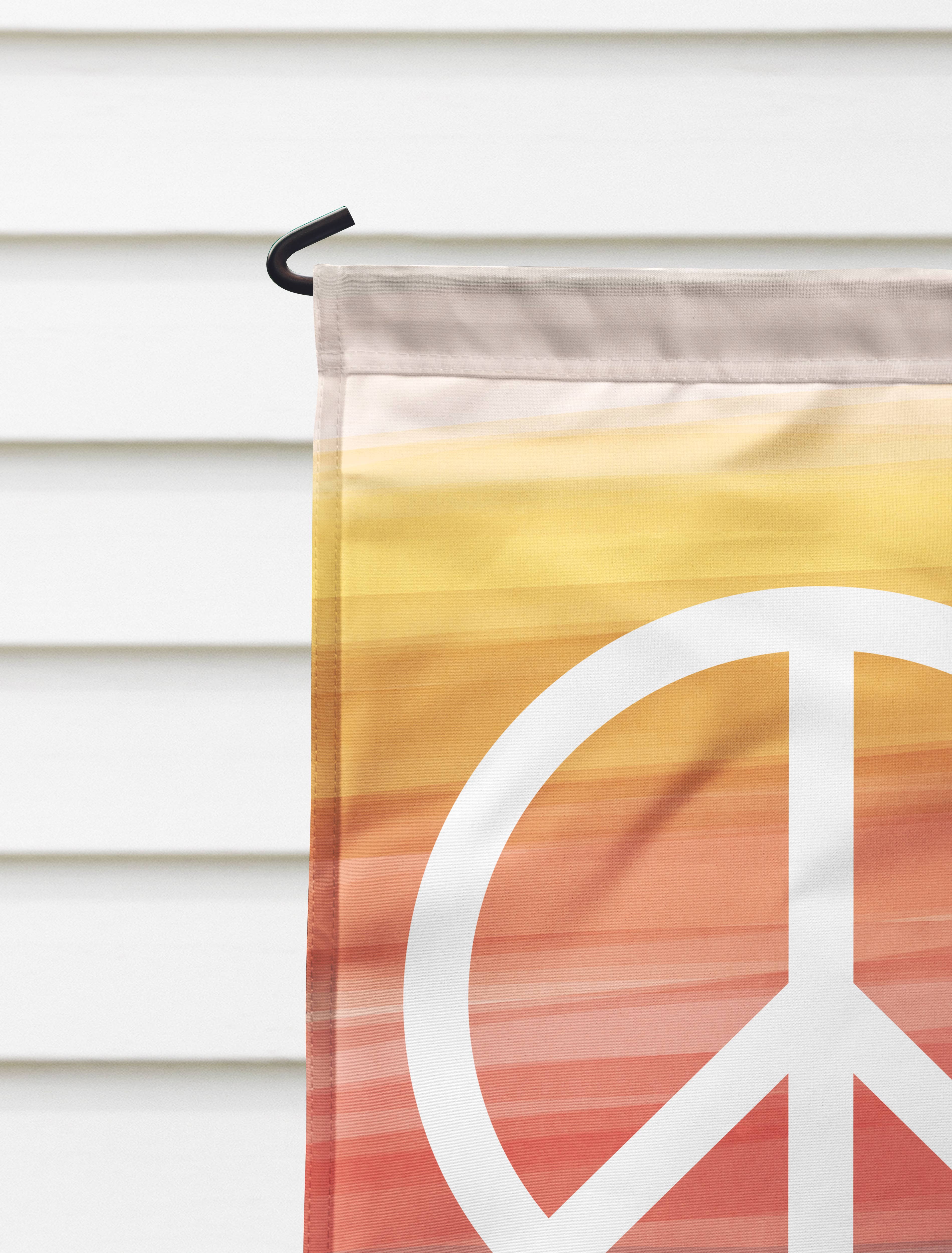Declaration HOME - Wholesale Flag - Peace + Well Being Ombre Garden and House Flag -Double Sided1