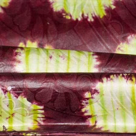 Zulu Yellow Circles Adire for wholesale by Anike&Co