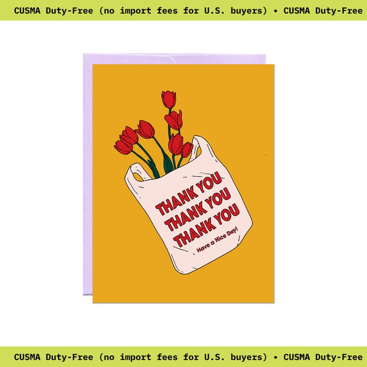 Tack blommor | Tackkort för wholesale av Party Mountain Paper co.