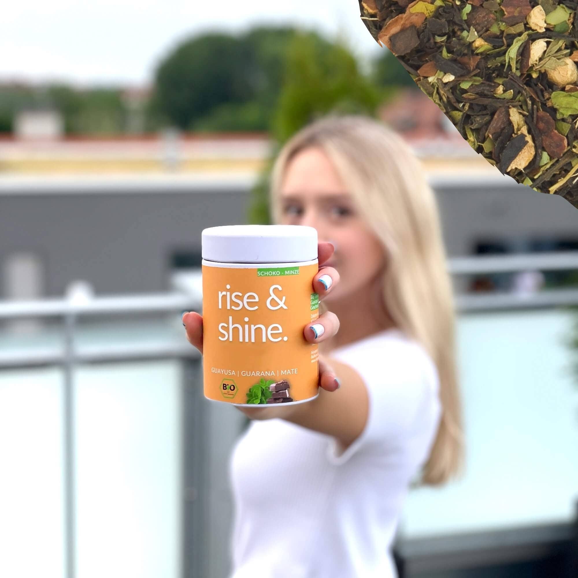 DrinkTea - Wholesale Health/Detox Tea - Rise & Shine organic morning tea (loose) 75g tin2