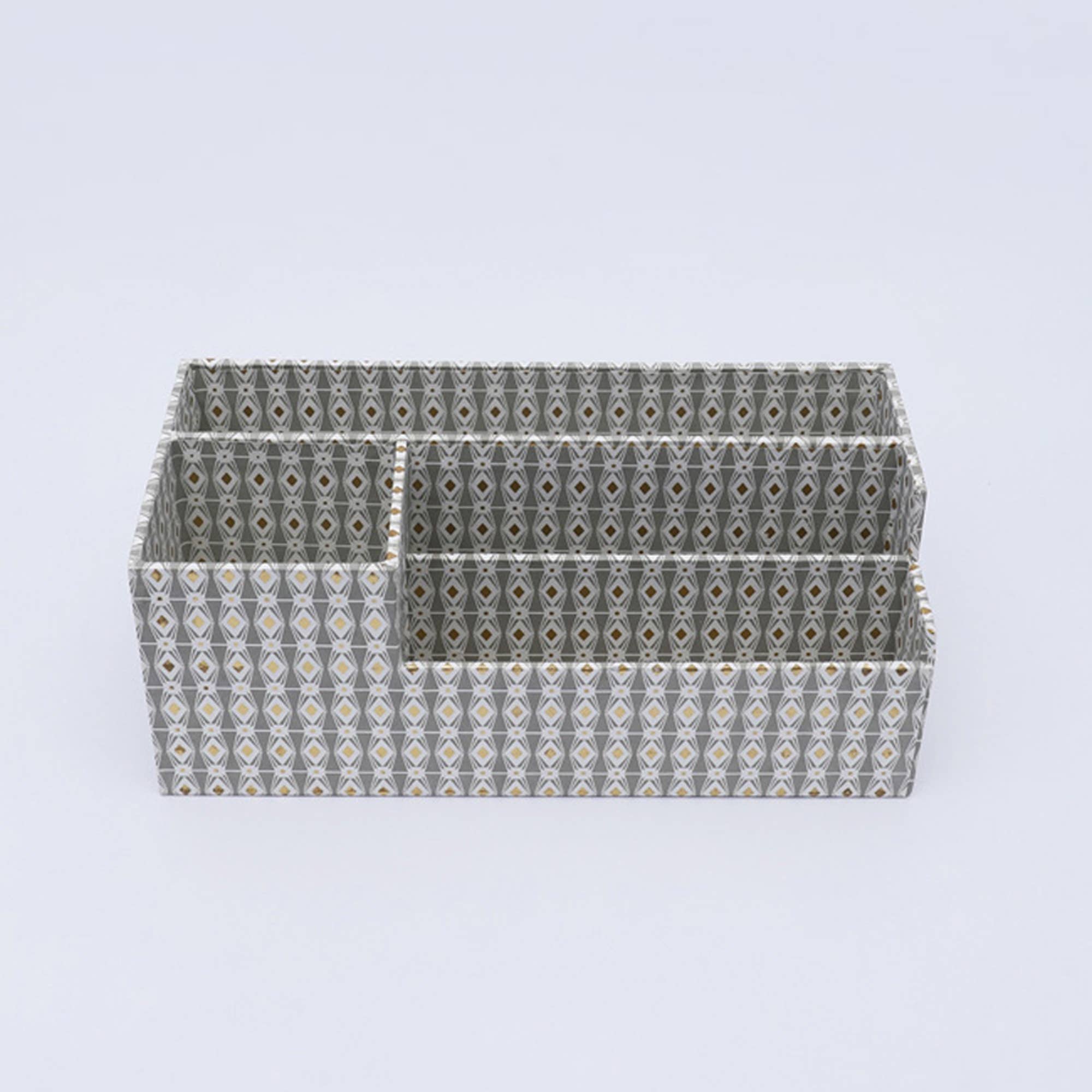 ExpoBazaar – wholesale Desk organiser – Desk Organizer | Grey | Recycled Cotton Paper3