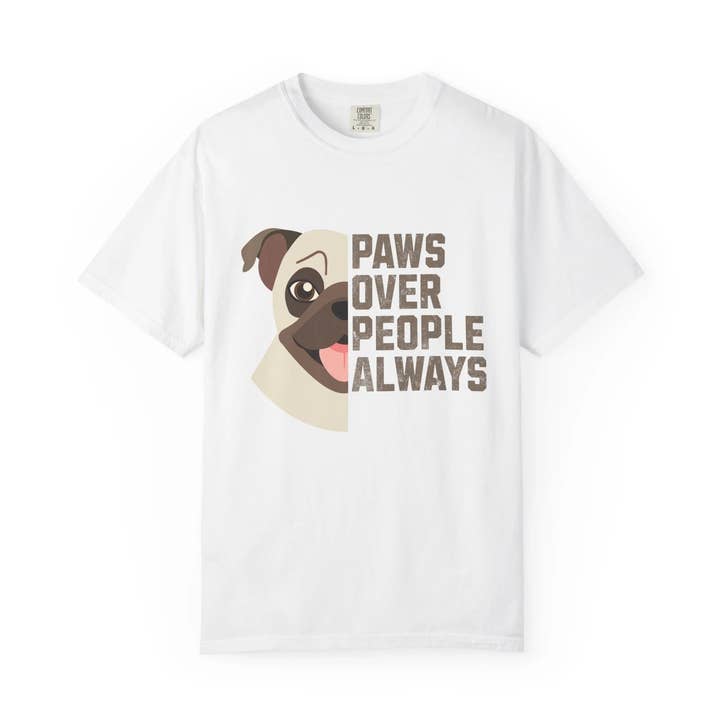 Paws Over People T-Shirt - for all the Dog Lovers for wholesale by MUSSSEE