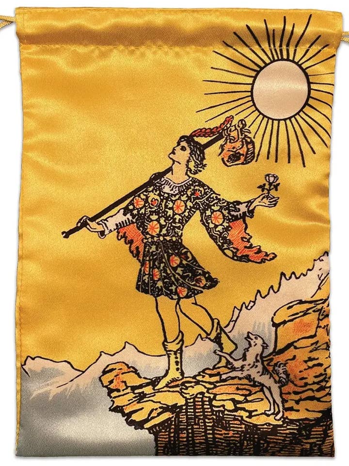 The Fool Tarot Pouch for wholesale by U.S. Games Systems Inc.