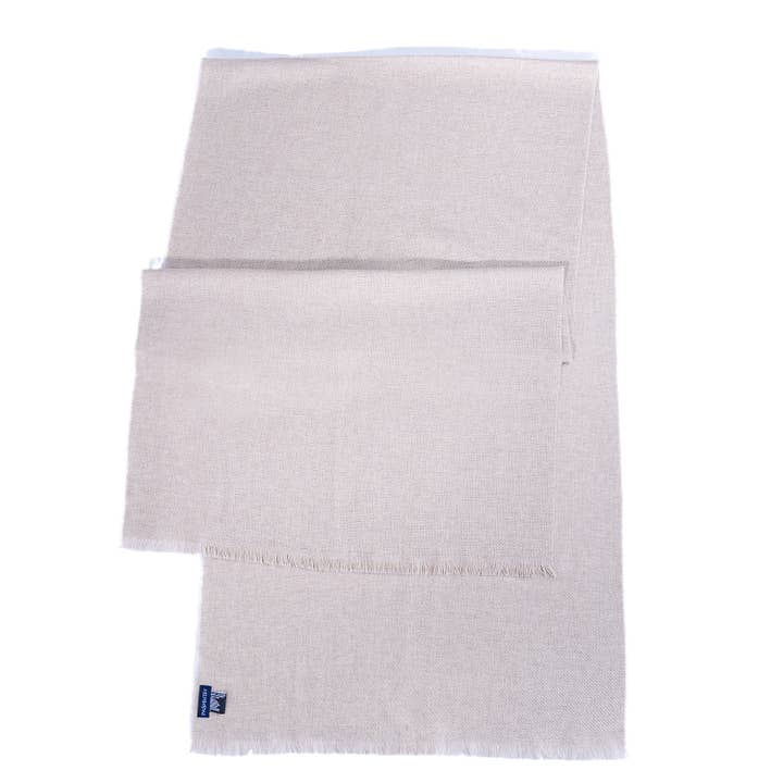 Pashmisy - Wholesale Wrap - Women's - Lightweight Wool Shawl in Oatmeal Brown2