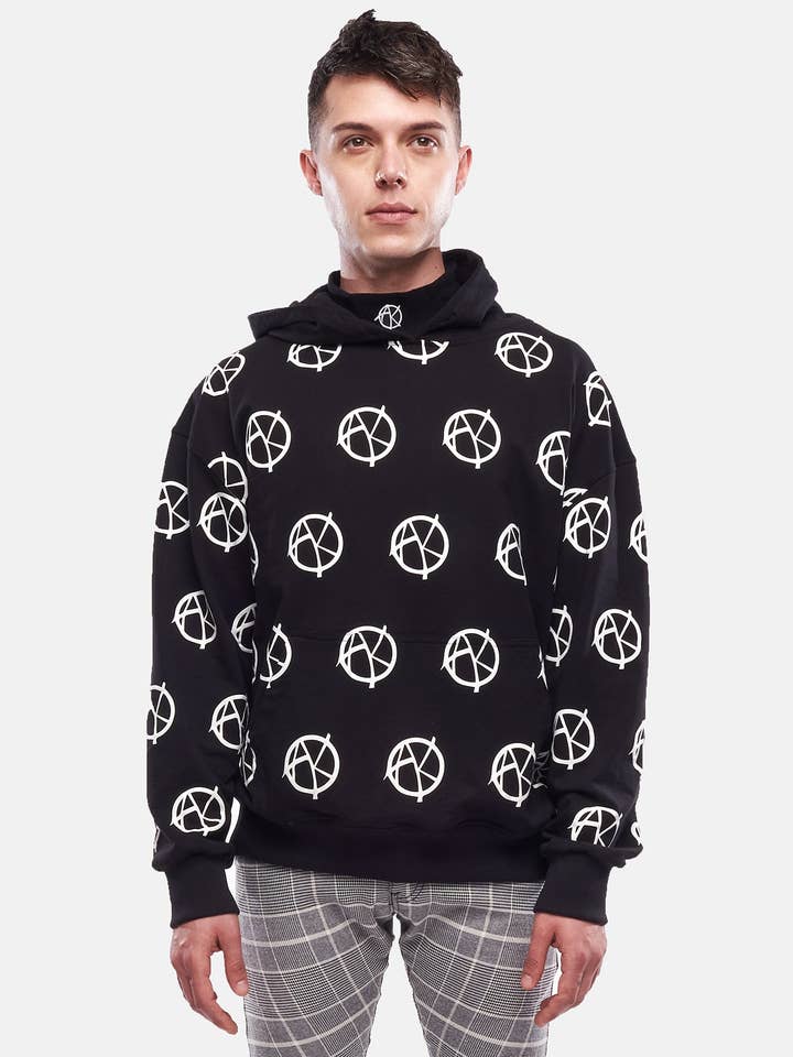 SUDADERA CON CAPUCHA ANARCHY para venta al por mayor de AKINGS