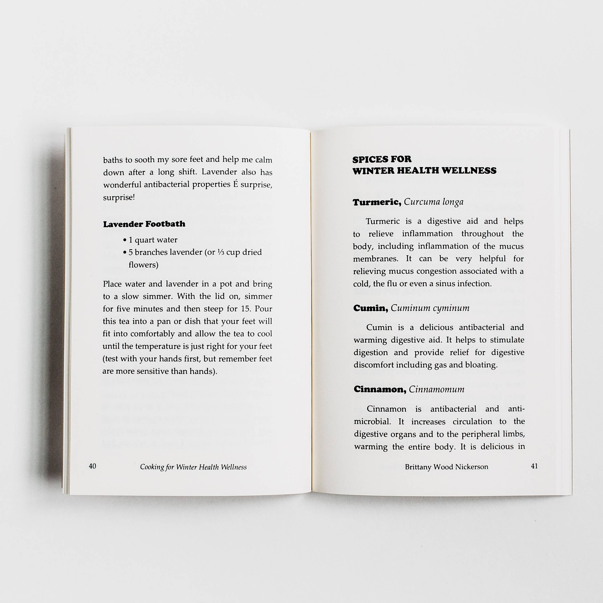 Thyme Herbal - Wholesale Cookbooks & Food - Cooking for Winter Health Wellness2